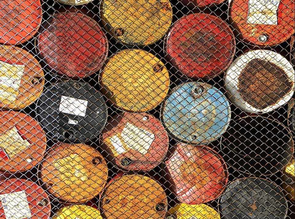Olieprijs fors lager gesloten