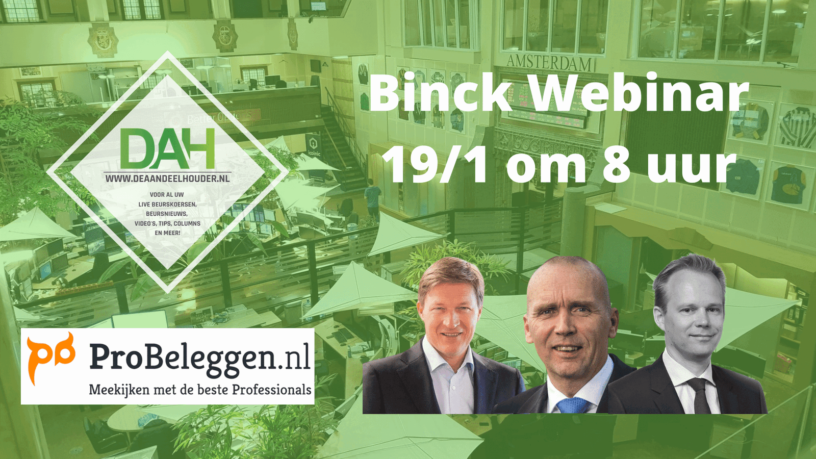 Webinar: Favoriete aandelen 2021
