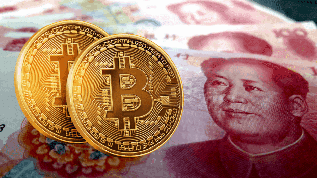 Prijs Bitcoin onderuit vanwege China