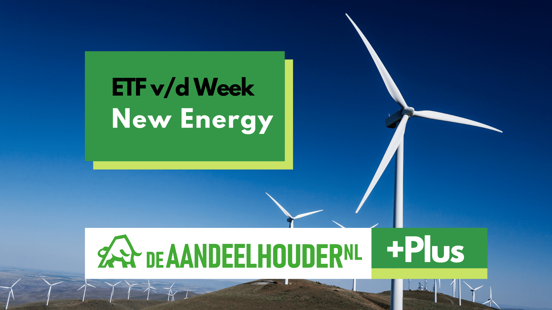 ETF v/d Week: New Energy