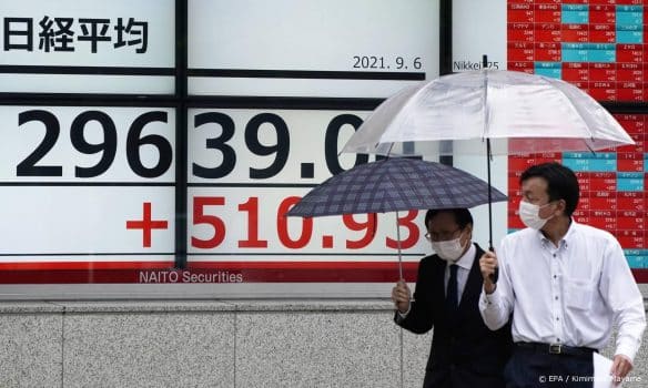 Nikkei sluit boven 30.000 punten na sterkere economische groei