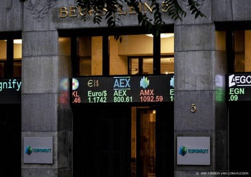 Amsterdamse AEX-index doet stap terug na record