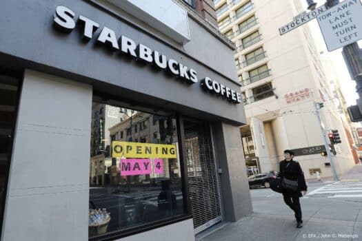 Starbucks voert verkopen flink op, maar in China gaat het minder