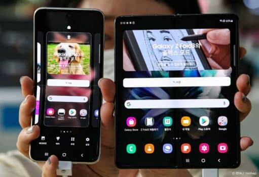 Samsung profiteert van verkoop opvouwbare smartphones