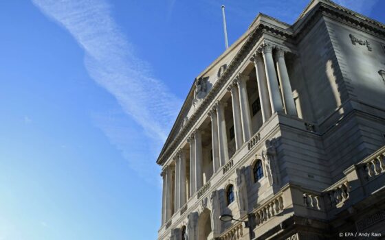 Bank of England laat rente toch onveranderd ondanks hoge inflatie