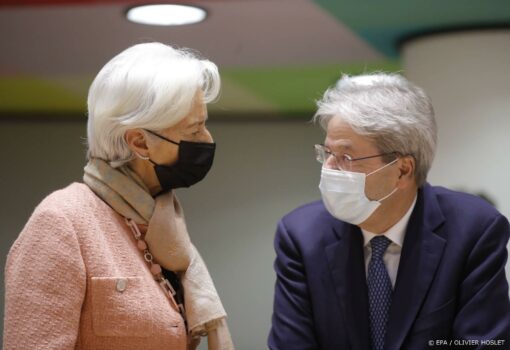 Financiële bedrijven onder druk op Damrak na opmerkingen Lagarde