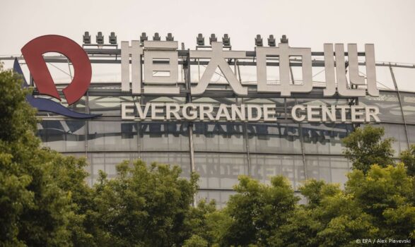 Evergrande stijgt, Tencent daalt op beurs in Hongkong