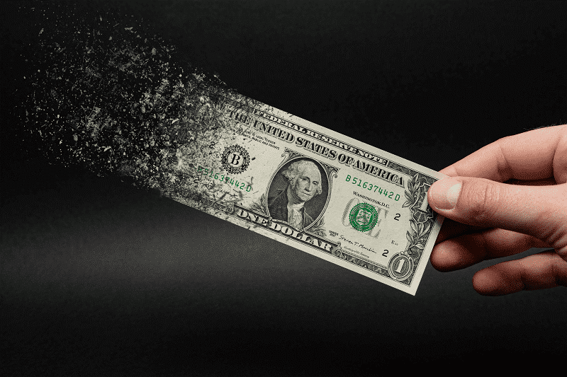 Inflatie over de top heen
