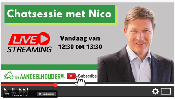 12.30 Live Chatsessie met Nico Inberg – Link