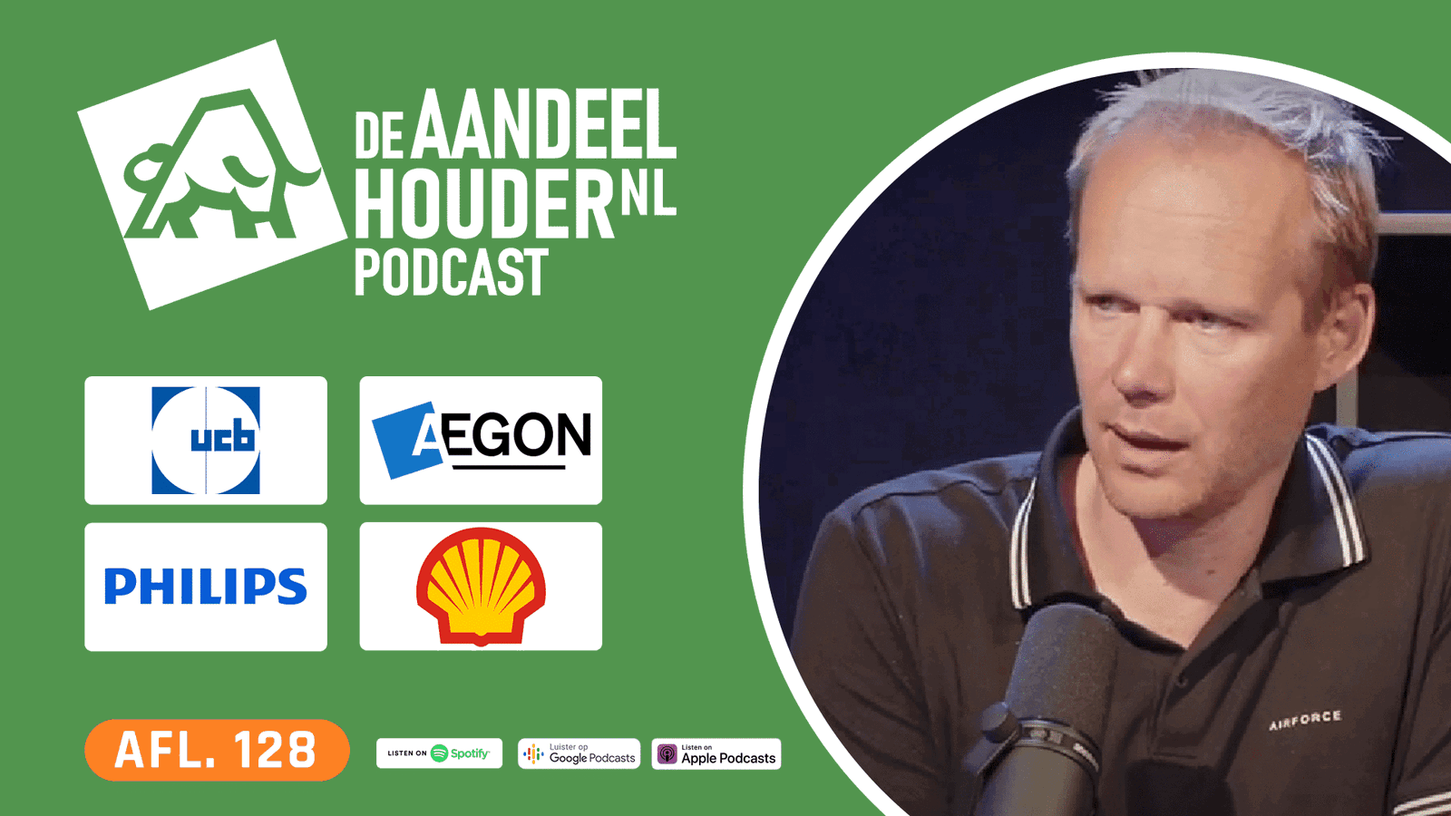 Aandelen Shell, Aegon, Pharming, Just Eat & UCB | De Aandeelhouder Podcast Afl. 128