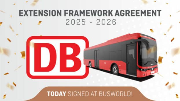 Deutsche Bahn extends framework agreement with Ebusco