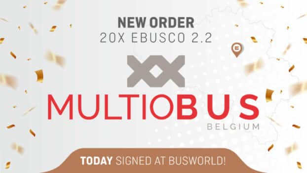 20 new Ebusco 2.2 buses in fourth repeat order from Multiobus