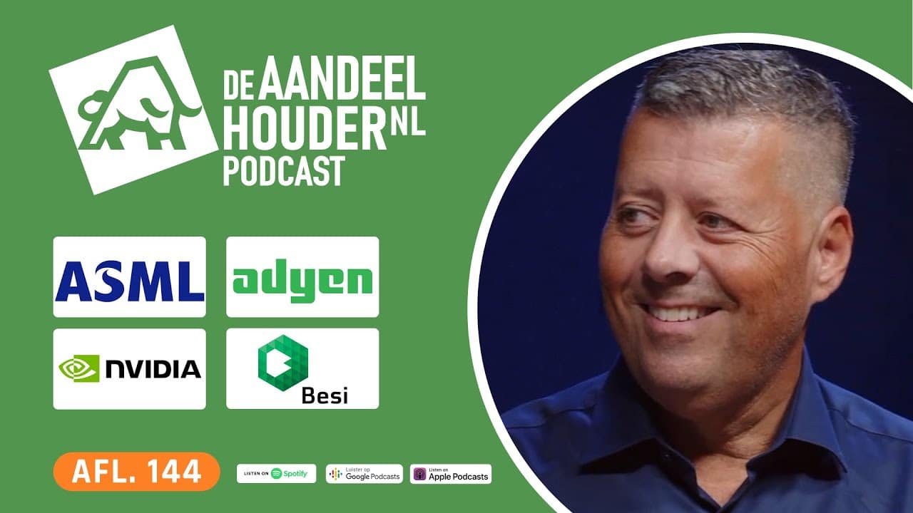 Nvidia, ASML, ASMi, BESI, Adyen, Microsoft, Alphabet, JET, Baidu | DeAandeelhouder Podcast Afl 144