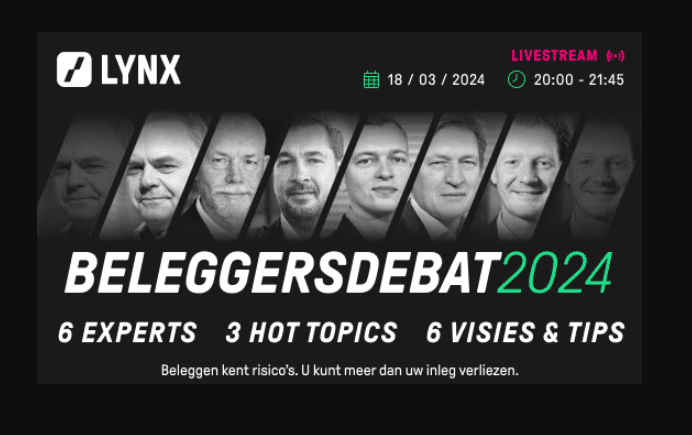 Lynx Beleggersdebat 2024 – Met Nico Inberg