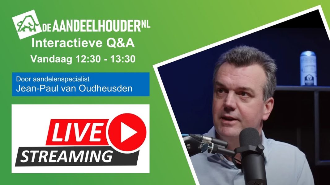 Interactieve Q&A met Jean-Paul: Unilever, Besi, Kinepolis, Heineken, Tesla, SAP, Netflix, Vertiv, Amphenol & nog veel meer!
