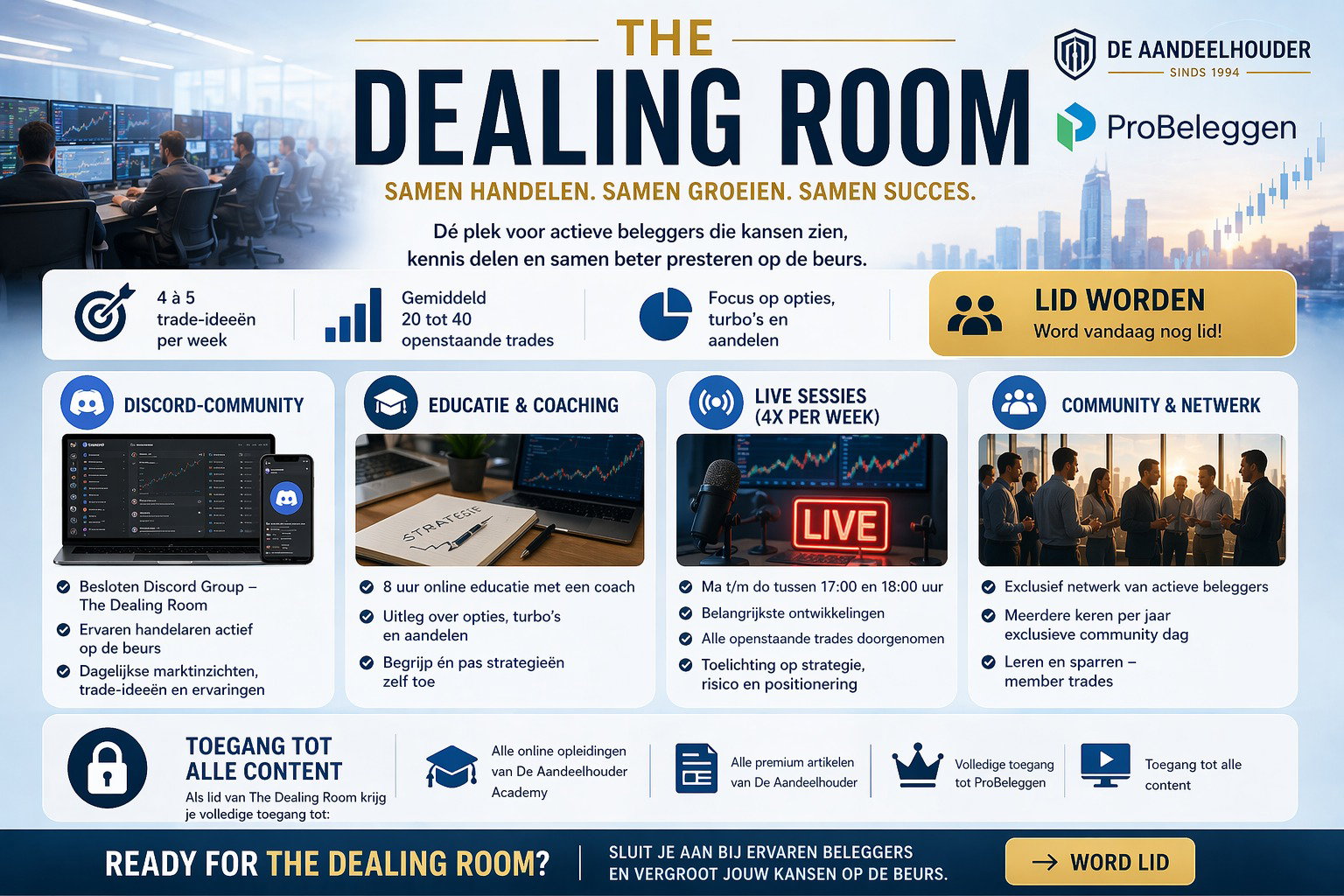 Uit The Dealing Room: 30 leden, 30% rendement op de Top 10 en een ...